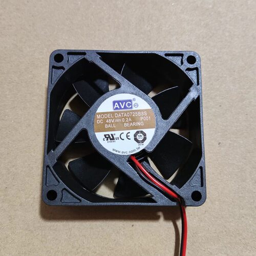 AVC原装DATA0725B8S DC48V伏 0.2A四线7cm7025变频器机箱散热风扇