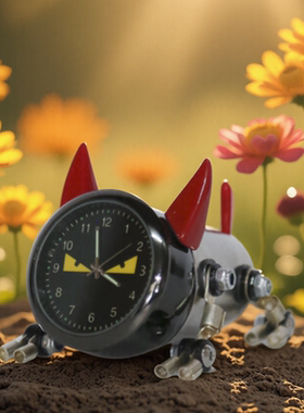 工业蒸汽朋克机器人桌面摆件宠物