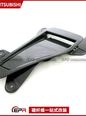 三菱Evolution EVO7改装件 碳纤维原厂机盖风口 引擎盖散热进气口