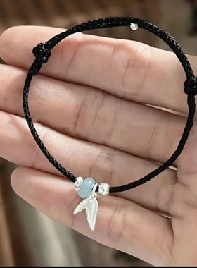 无注册商标上岸蝴蝶竹节手链