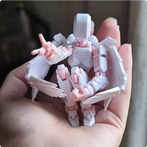 3d打印人偶第三代dummy幸运13十三多全关节可动手办带翅膀女版3
