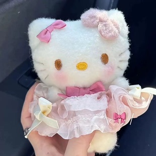 挂件小玩偶kitty公仔少女心小挂件毛绒可爱包包玩偶凯蒂猫钥匙