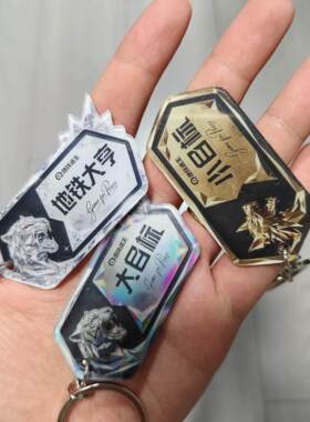和平精英钥匙扣财富牌新款挂件身份财富牌地铁大亨亚克力目标狗牌