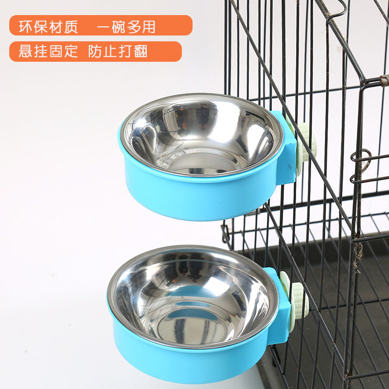 兔子食盒料盒悬挂式宠物食盆兔用防扒食槽喂食器龙猫草架猫碗用品