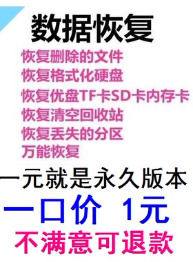 嗨电脑格式U盘内存卡SD卡硬盘大师数据恢复软件工具图片文件文档