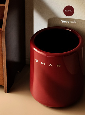 垃圾桶家用2025新款厨房客厅卫生间卧室办公室厕所轻奢纸篓收纳桶