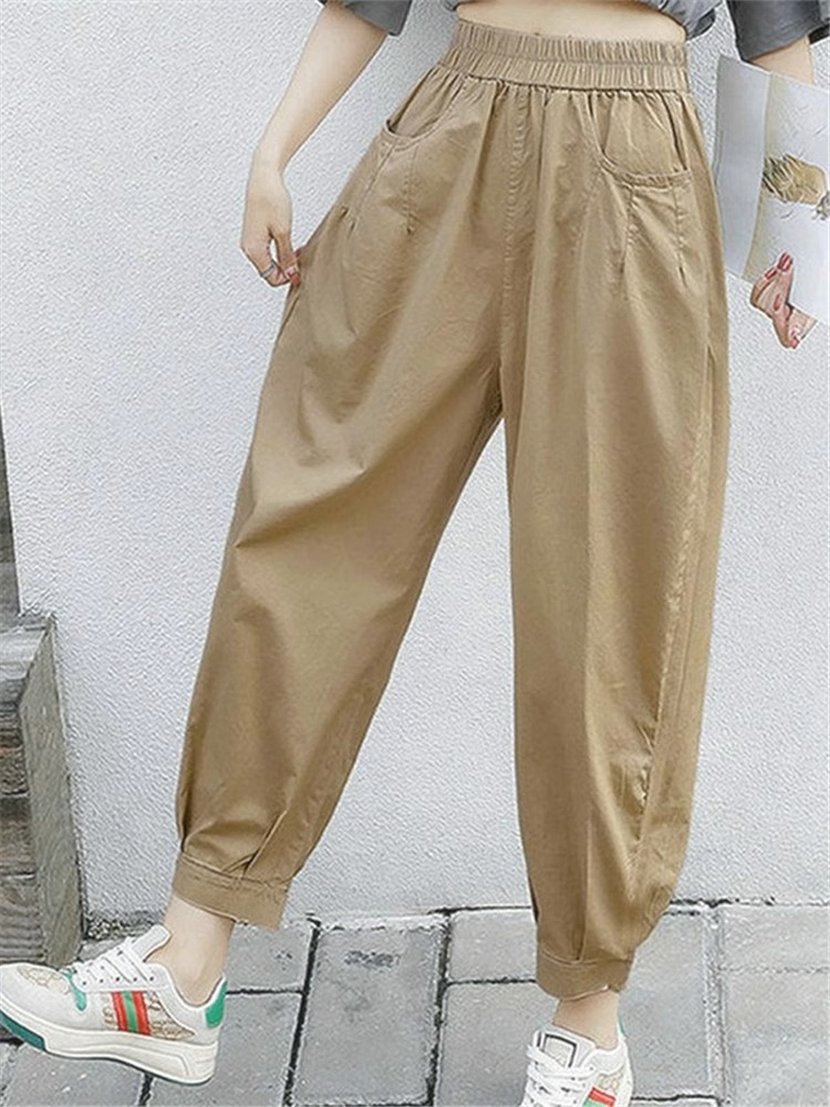 清仓捡漏～夏季纯棉裤子女薄款