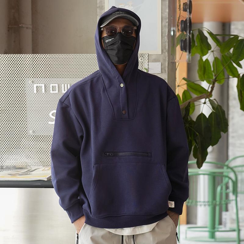 Propcell日系复古多口袋卫衣