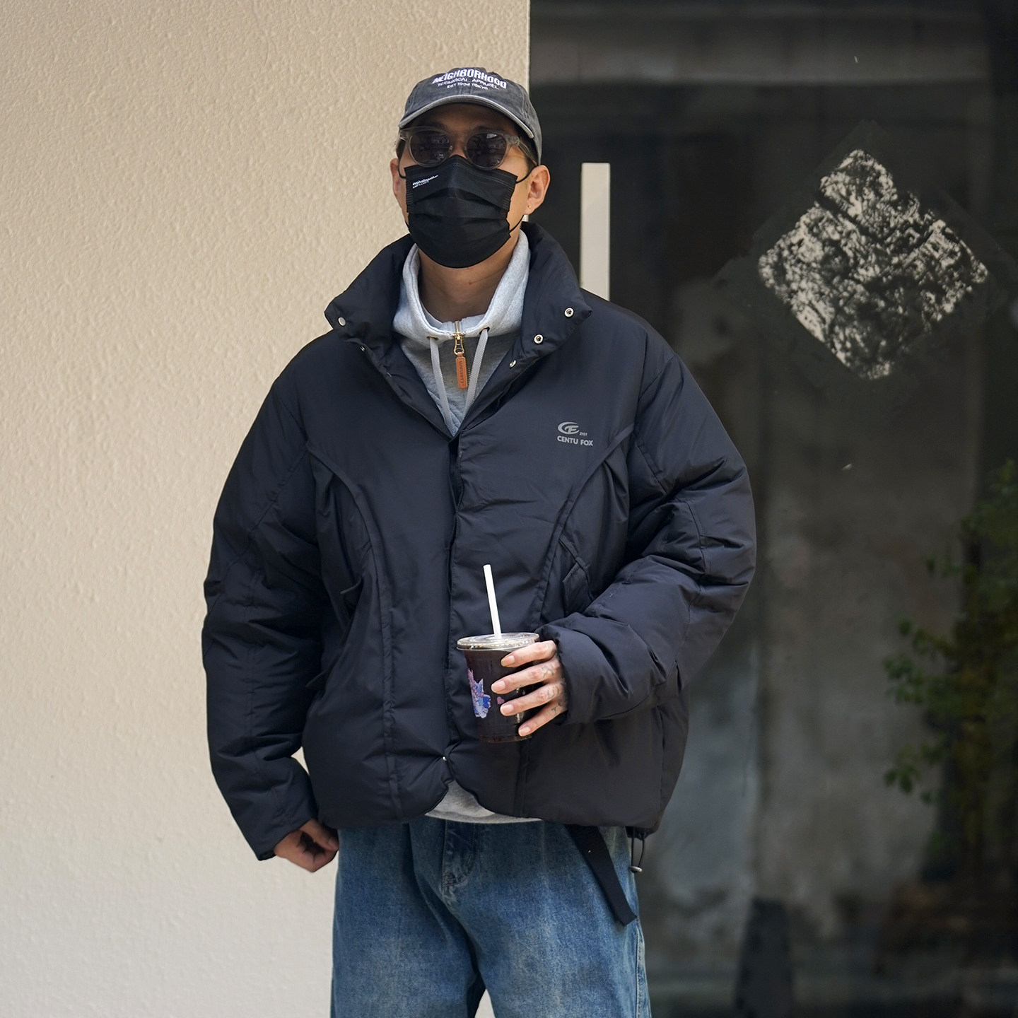 工装风羽绒服cleanfi保暖外套