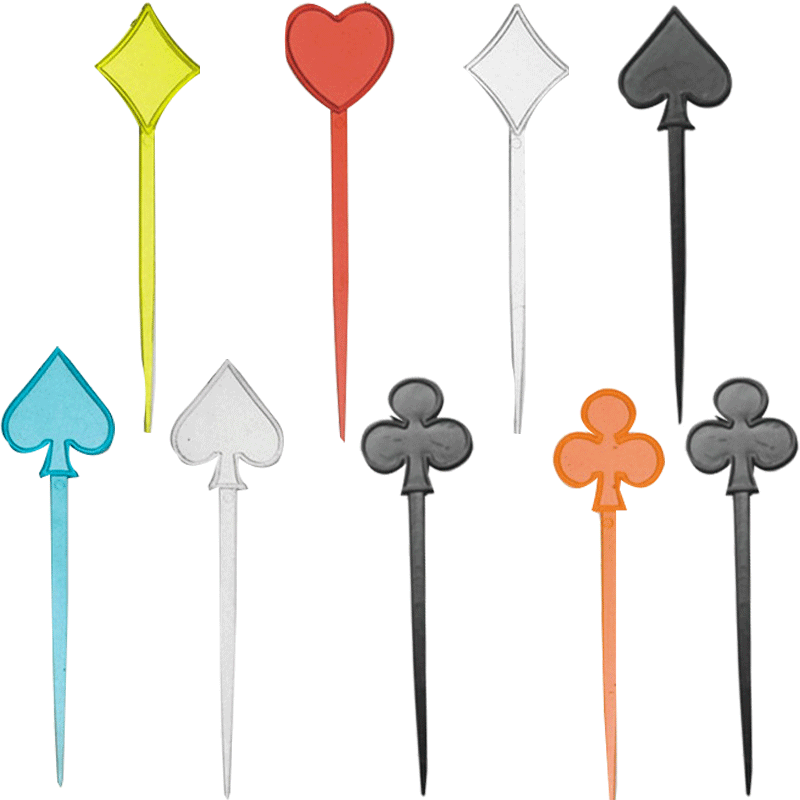 食品级塑料水果叉志力一次性果针