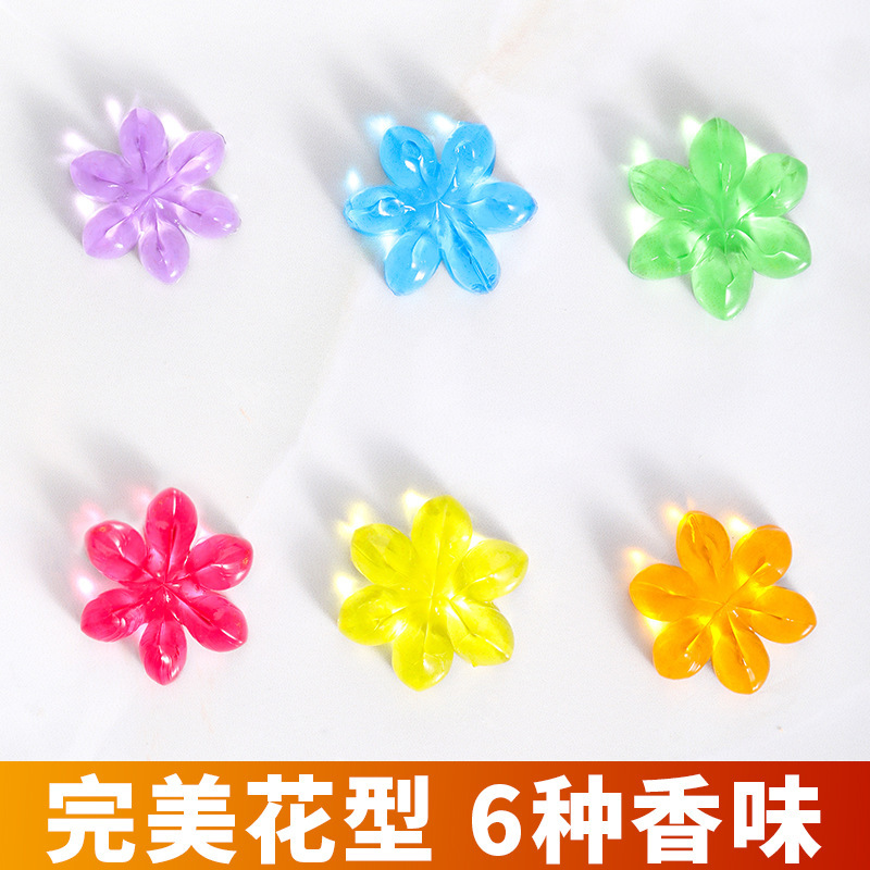 新款马桶小花清洁凝胶洁厕灵清香卫生间厕所除臭马桶去异味