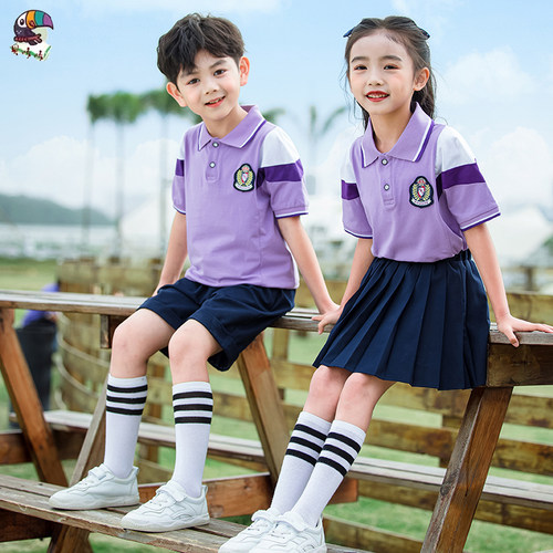 儿童班服夏季运动会服装幼儿园园服春秋三件套装一年级小学生校服