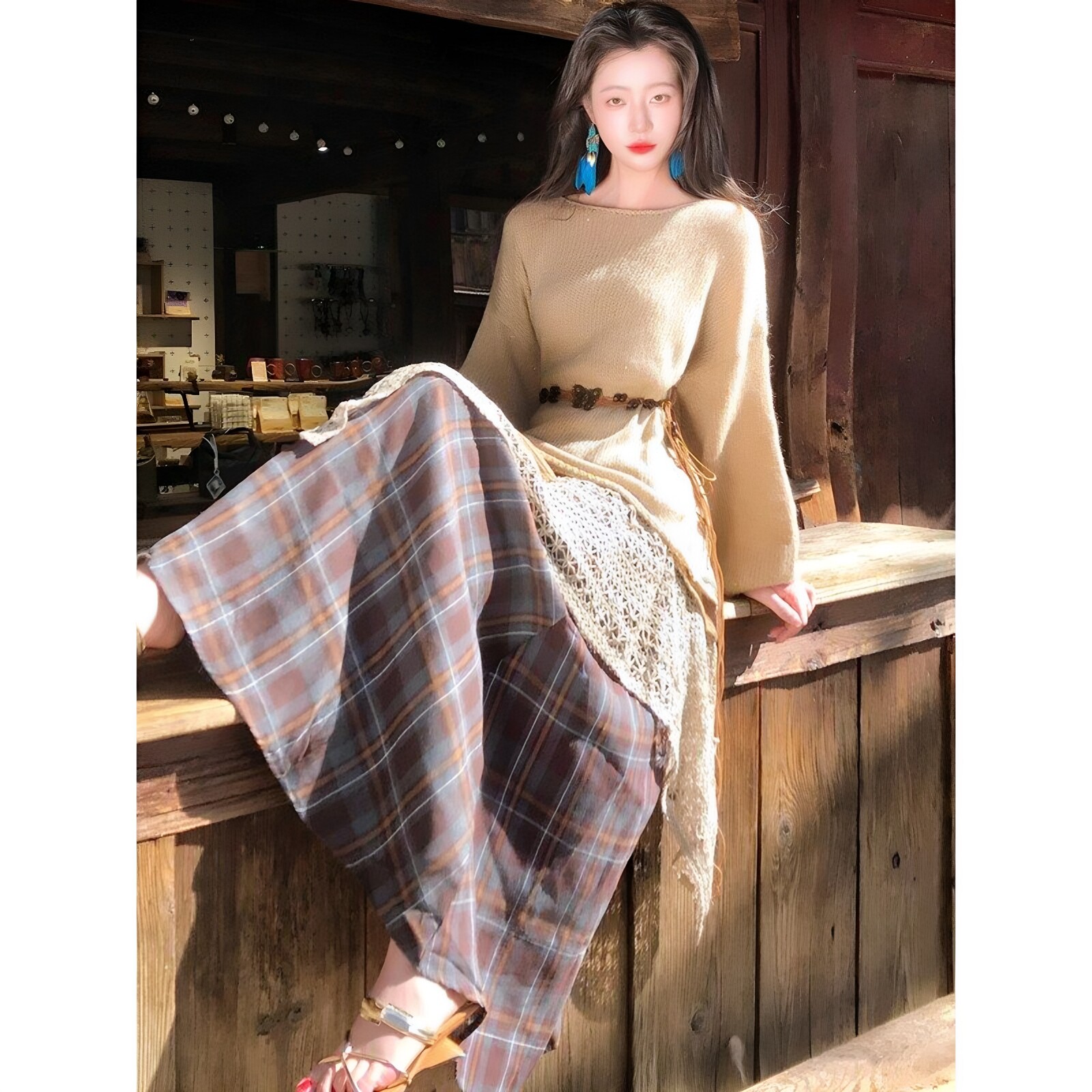 搭穿氛围秋冬季高级感上衣开春