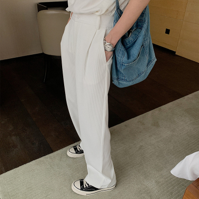 Hualun拼料薄款休闲裤