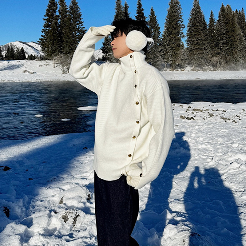 Hualun套头高领针织衫