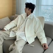 行政夹克男cleanfit宽松版 休闲衣服男款 上衣 外套春秋款 Hualun男士