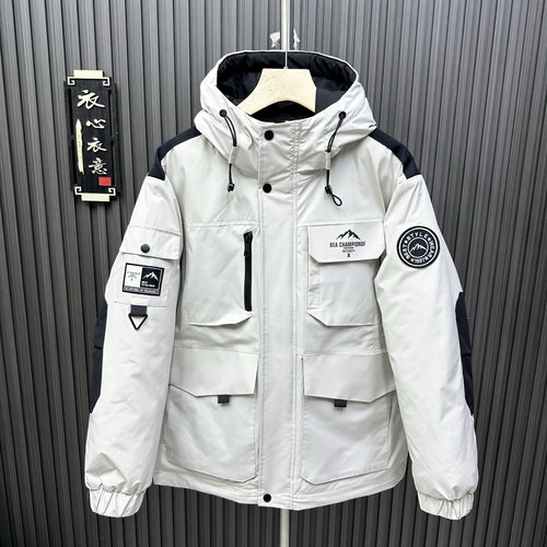 2026冬季新款工装加厚保暖棉服男女同款情侣冲锋衣休闲百搭男外套