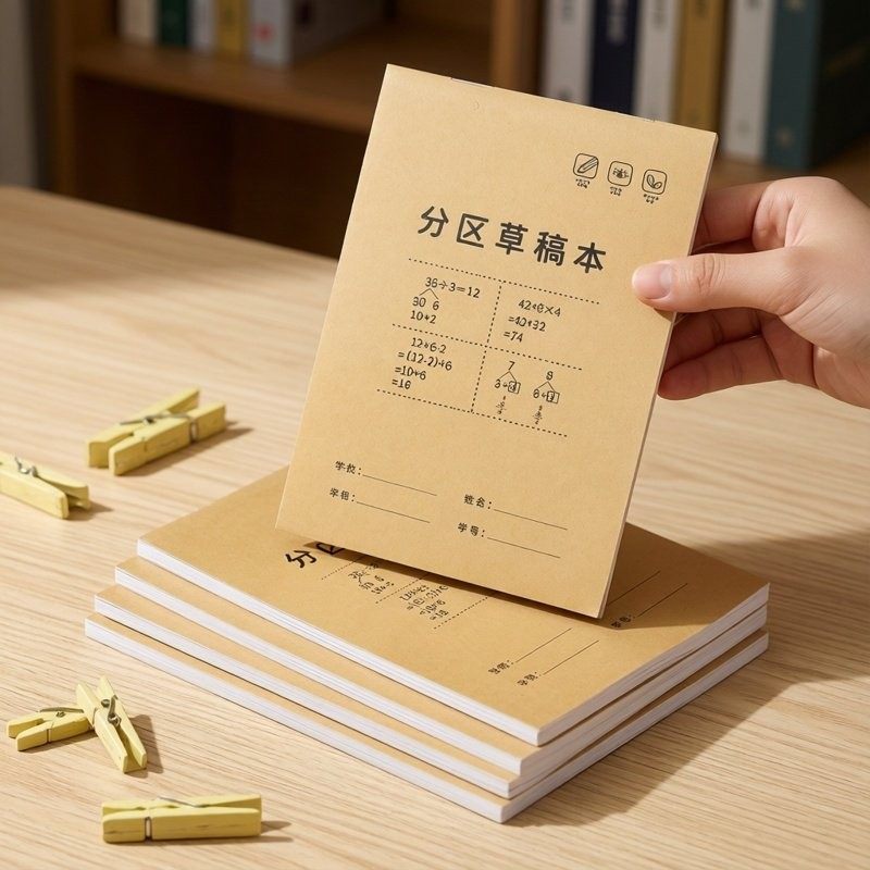 分区草稿本新品文稿纸加厚草稿纸学生用空白演草纸考研专用,文具电教/文化用品/商务用品,文稿纸/草稿纸,淘宝优惠券,粉丝福利购,淘宝优惠卷