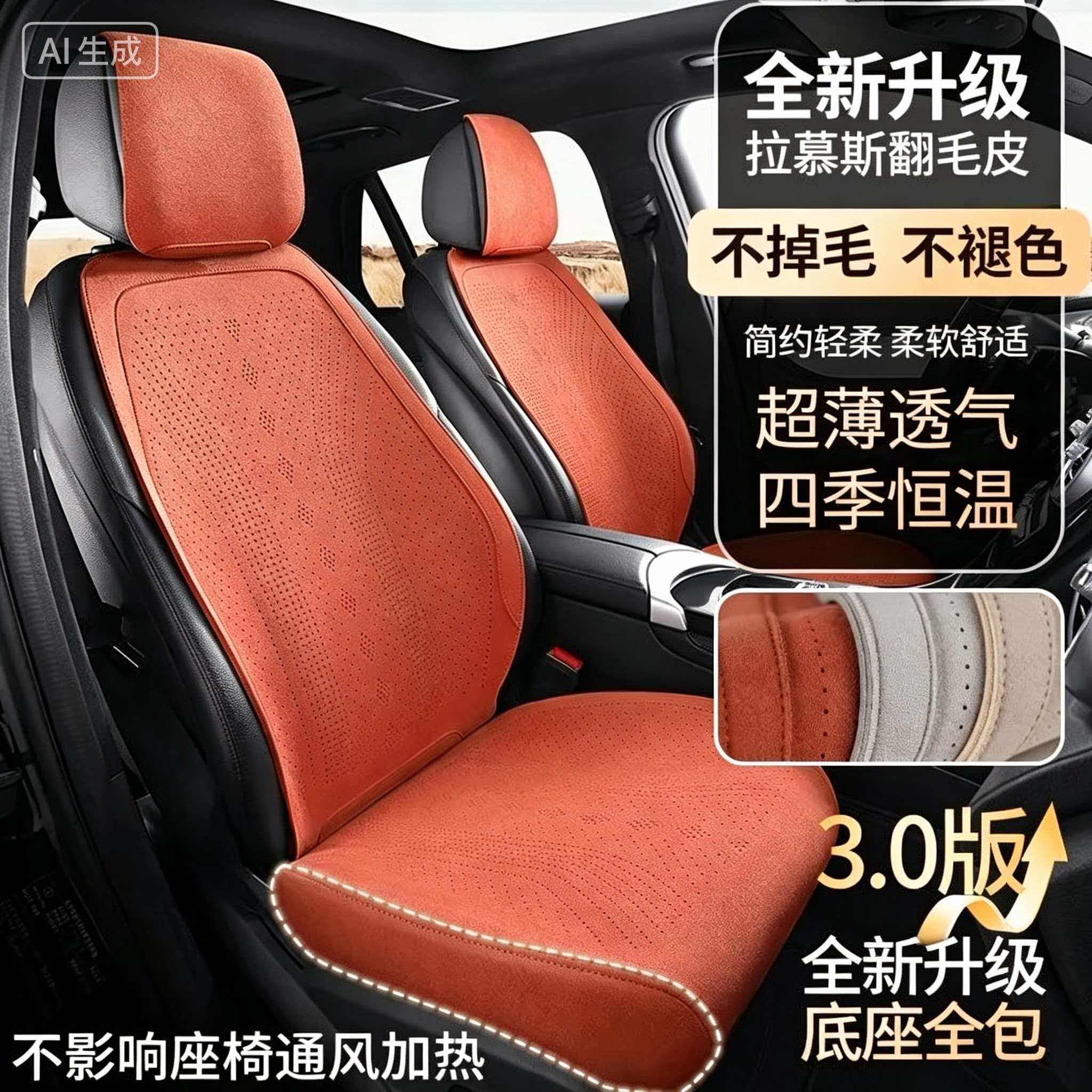 MG名爵5专用汽车坐垫mg3 mg4 mg5 mg6 mg7 ES5 zs名爵6四季座椅套