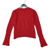 套头圣诞节毛衫 B4011冬季 本命年镂空钩花长袖 毛衣时尚 新款 女装