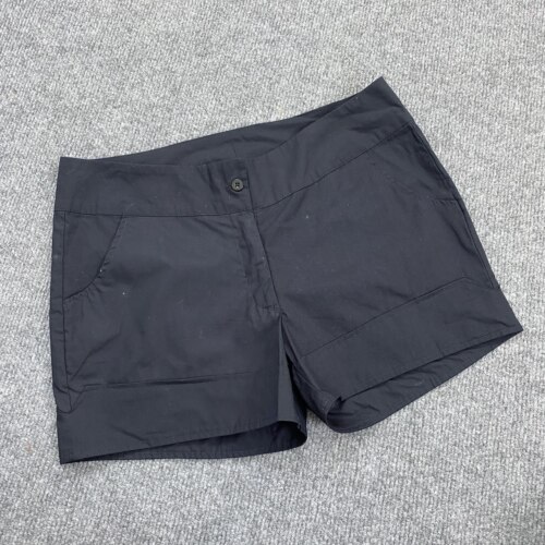J1002夏季新款女装一粒扣纯色休闲裤舒适百搭日常款低腰短裤