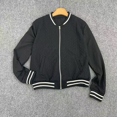 J3127日单棒球服外套2026新款春秋薄款上衣立领休闲百搭拼接夹克