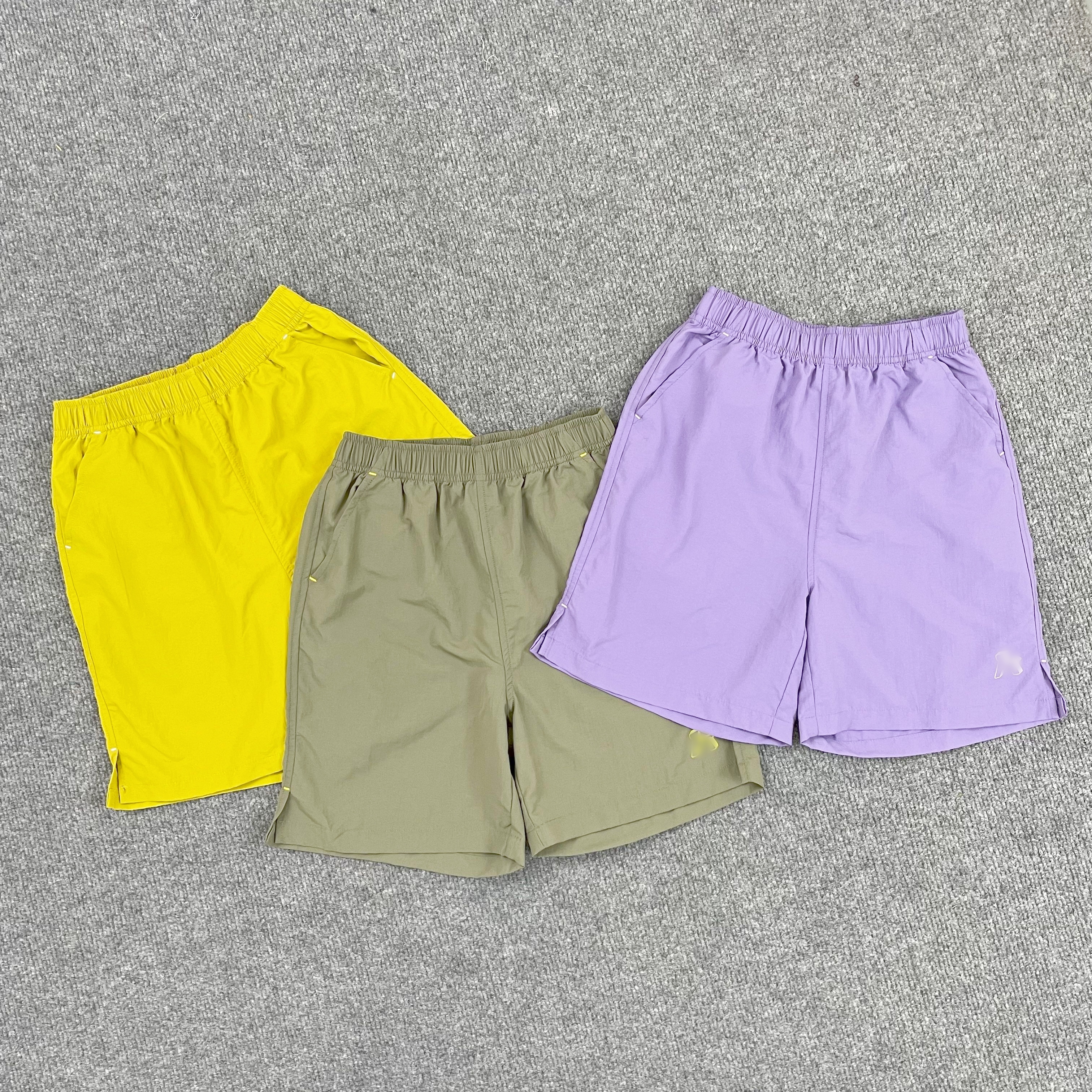 B7206松紧腰户外儿童五分裤2026新款印花运动速干裤沙滩裤中裤