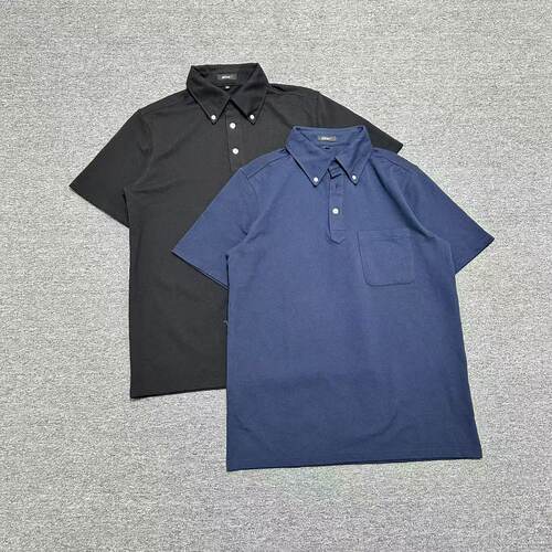 M2052日单夏季新款男士短袖POLO衫简约日常商务短袖