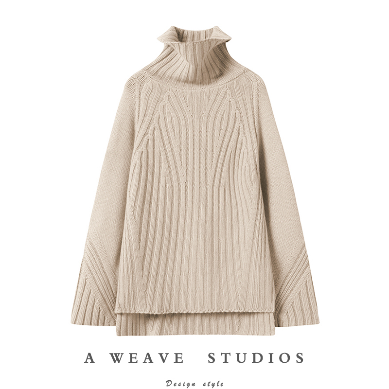 牧绒飞高端100%纯山羊绒衫