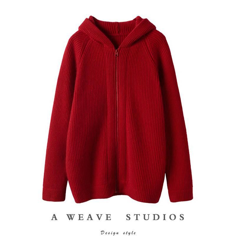 一直的挚爱~重磅加厚！羊绒衫女连帽卫衣拉链开衫纯羊绒毛衣外套,女装/女士精品,羊绒衫,淘宝优惠券,粉丝福利购,淘宝优惠卷