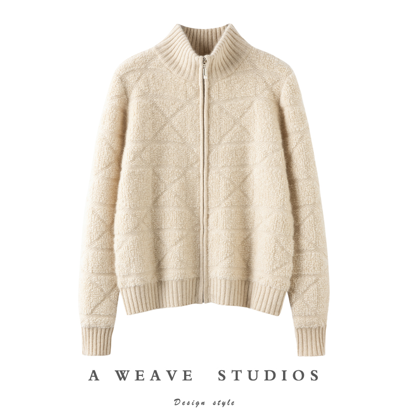 牧绒飞高端100%纯山羊绒衫