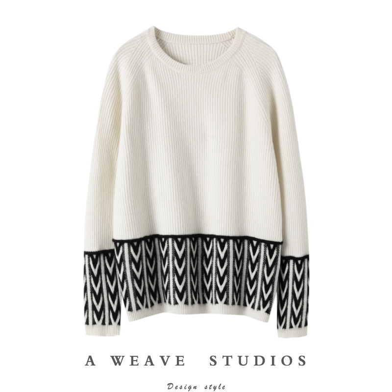 牧绒飞高端100%纯山羊绒衫