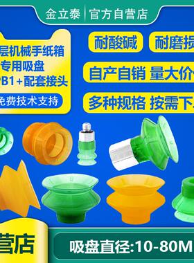 双层纸箱专用 聚氨酯机械手吸盘SPB1-10/15/20/25/30/40/50/60/80