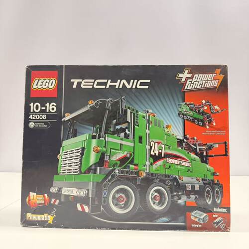 （全新）LEGO42008乐高科技机械系列搬运救援卡车绝版积木