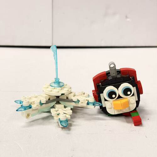 （二手）LEGO乐高40572企鹅与雪花儿童积木拼装益智玩具礼物