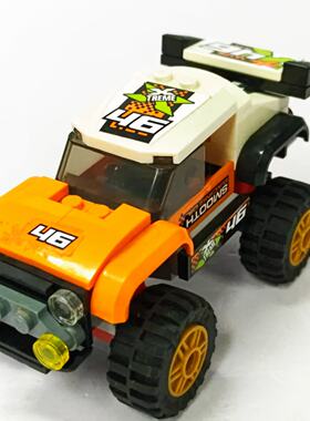（二手）乐高LEGO 60146 城系列市 巨轮特技卡车益智积木玩具