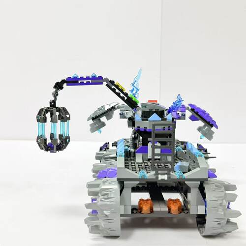 （二手）乐高LEGO 70352 未来骑士团 小丑的雷电巨石战车基地