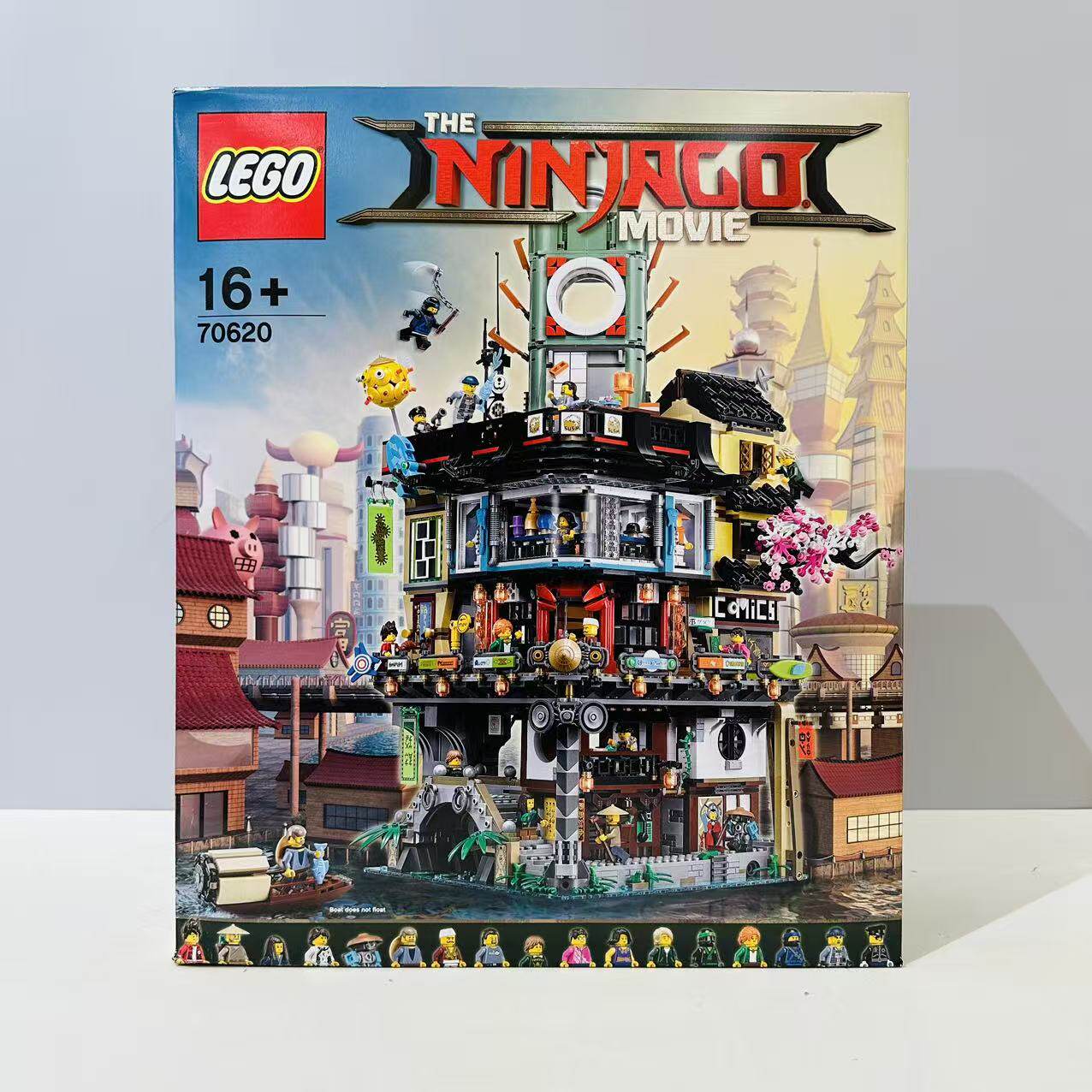 （全新）乐高玩具lego70620忍者城都市男孩子拼装积木幻影忍者