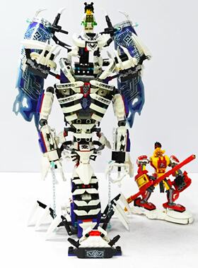 （二手）LEGO乐高80028三打白骨精夜光机甲 悟空小侠系列