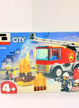 （二手）lego 60280 乐高积木玩具 CITY城市系列 云梯消防车
