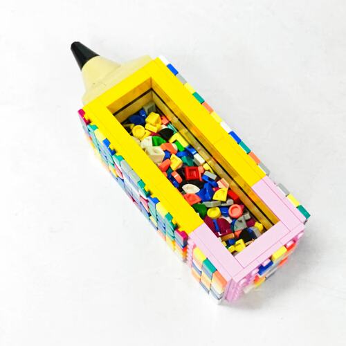 （二手）LEGO乐高DOTS 40561五彩笔筒儿童积木拼装益智玩具礼物