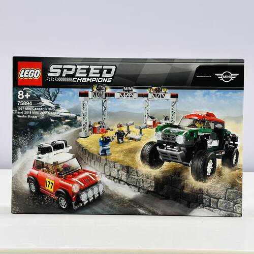 （全新）LEGO乐高拼装积木75894超级赛车speed系列Mini-Cooper
