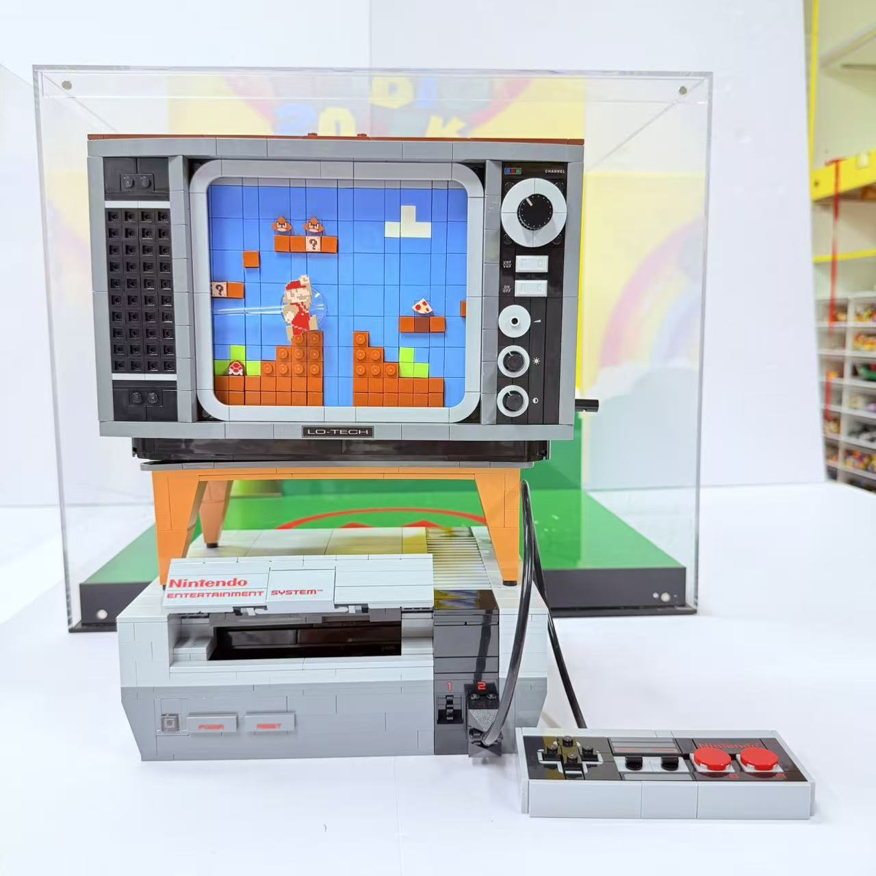 （二手）LEGO乐高 71374 任天堂NES超级马里奥游戏机 益智玩具