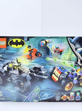 （二手）乐高LEGO 超级英雄系列76159小丑的三轮摩托车追击拼装