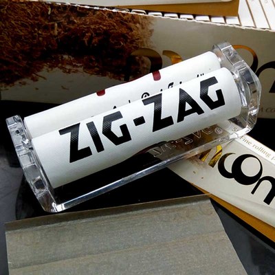 卷烟器70老人头亚克力塑料手卷辅助工具粗直径8耐用易卷机入门级