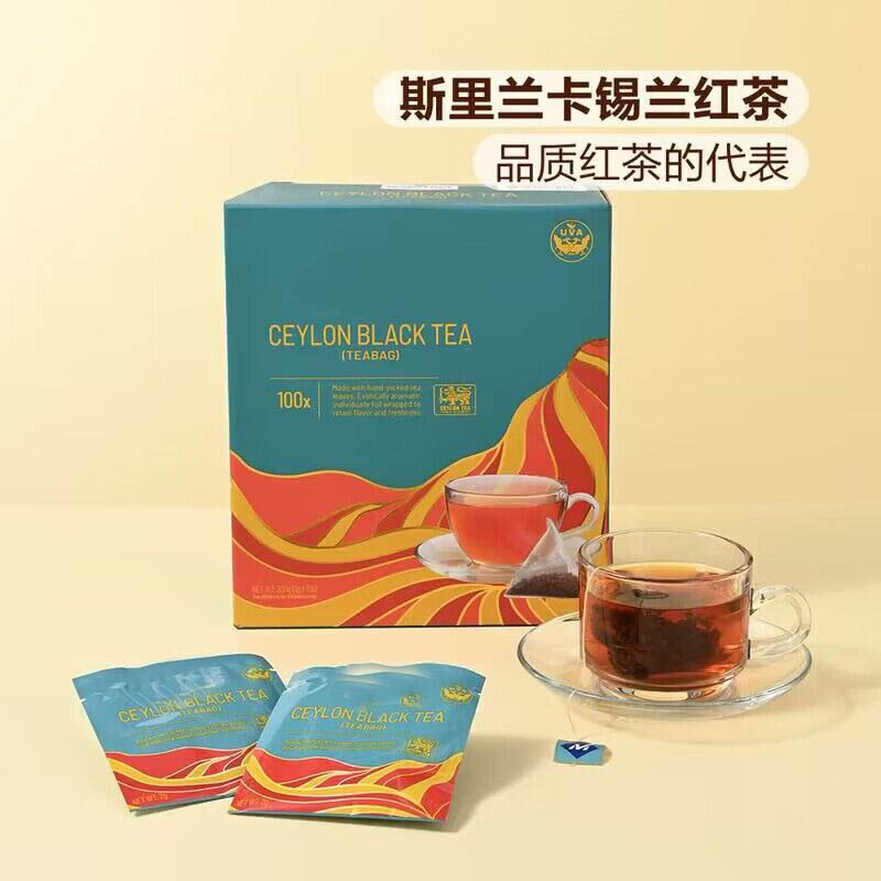 山姆代购斯里兰卡 进口 锡兰红茶袋泡茶 200g(2G*100包)会员店 茶 锡兰/阿萨姆/大吉岭/进口红茶 原图主图