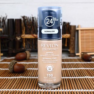 24H修饰肤色持久不脱妆 露华浓持妆无瑕水漾粉底液30ml 选2 包邮