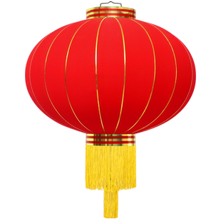 春节大红灯笼灯喜庆户外阳台农村大门植绒布宫灯挂饰新年布置装饰