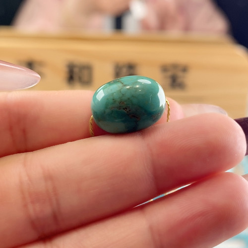瓷釉级玉化枣珠 卡15/11