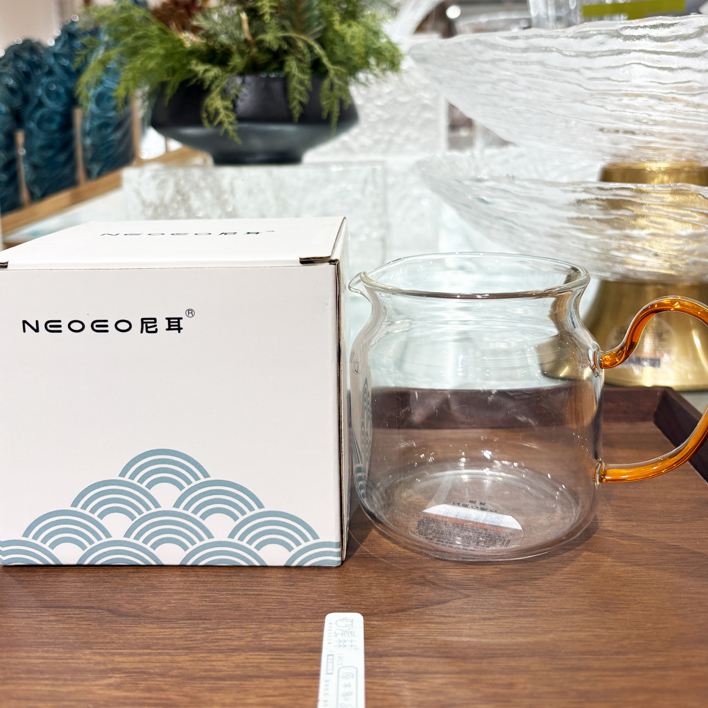 胖东来代购 耐热玻璃公杯300ml喝茶喝水办公室带把手优雅透明分茶,餐饮具,玻璃杯,淘宝优惠券,粉丝福利购,淘宝优惠卷